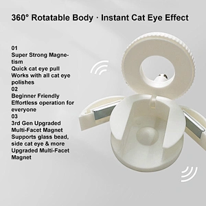 3rd Gen Rotating Cat Eye Nail Magnet Tool